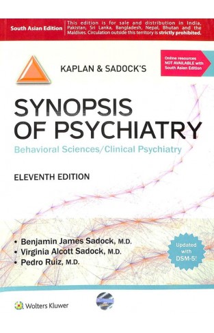 Kaplan and Sadocks: Synopsis of Psychiatry Behavrial Science / Clinical Psyciatry 11th Edition - (PB)